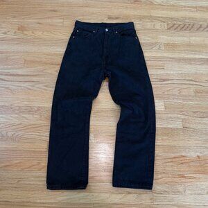 Levi's Vintage Clothing LVC 507 Black Overdyed Selvedge Denim 30/29